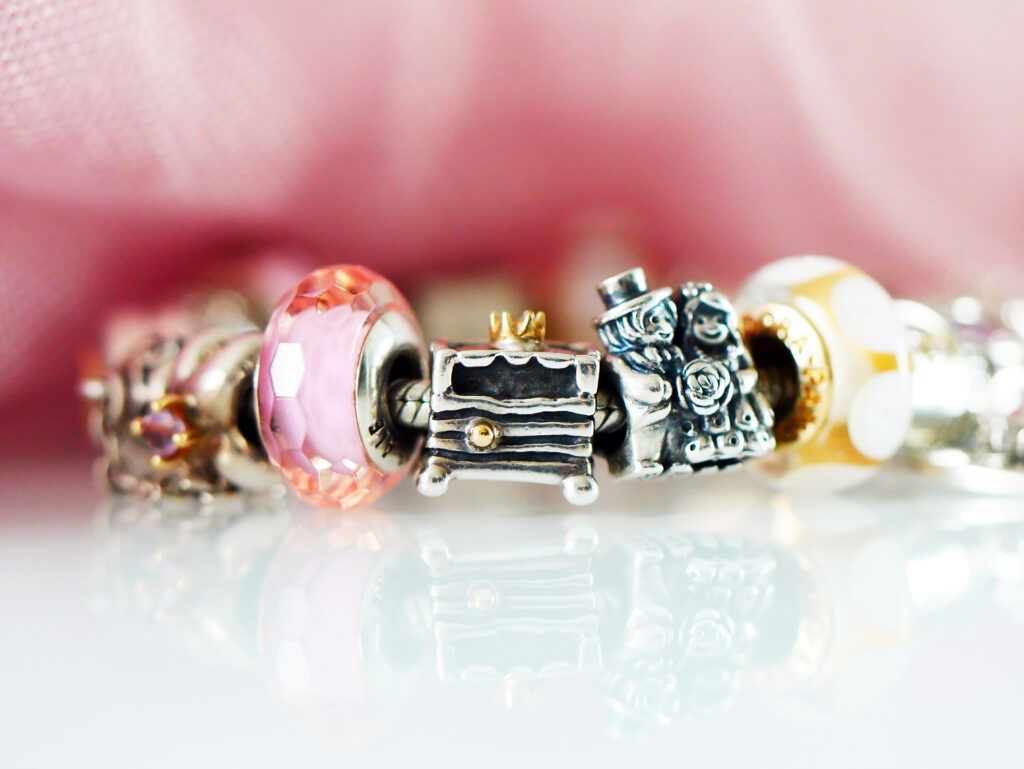 Pandora Charm Bracelet with Retired Charms (000) - HospiceSENB